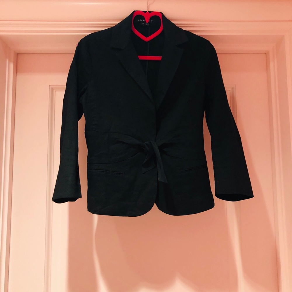 Theory black blazer